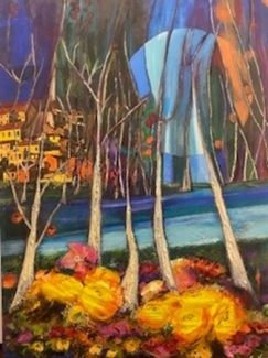 Relámpago en el pueblo