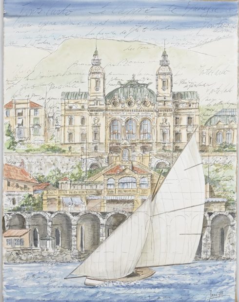 Regata frente al Casino de Montecarlo