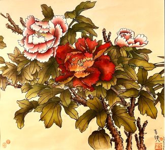 Peonía « reina de las flores »